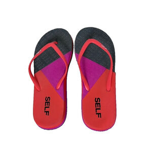 SELF Flipflop sandals Womens Sz 9-10 Basic Beach Clean Girl minimalist